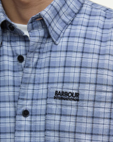 Hawks Regular Long-Sleeved Oxford Shirt Washed Blue