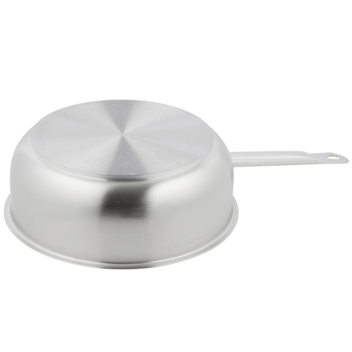 4 ¼-quart Centurion® curved sauté pan in natural finish
