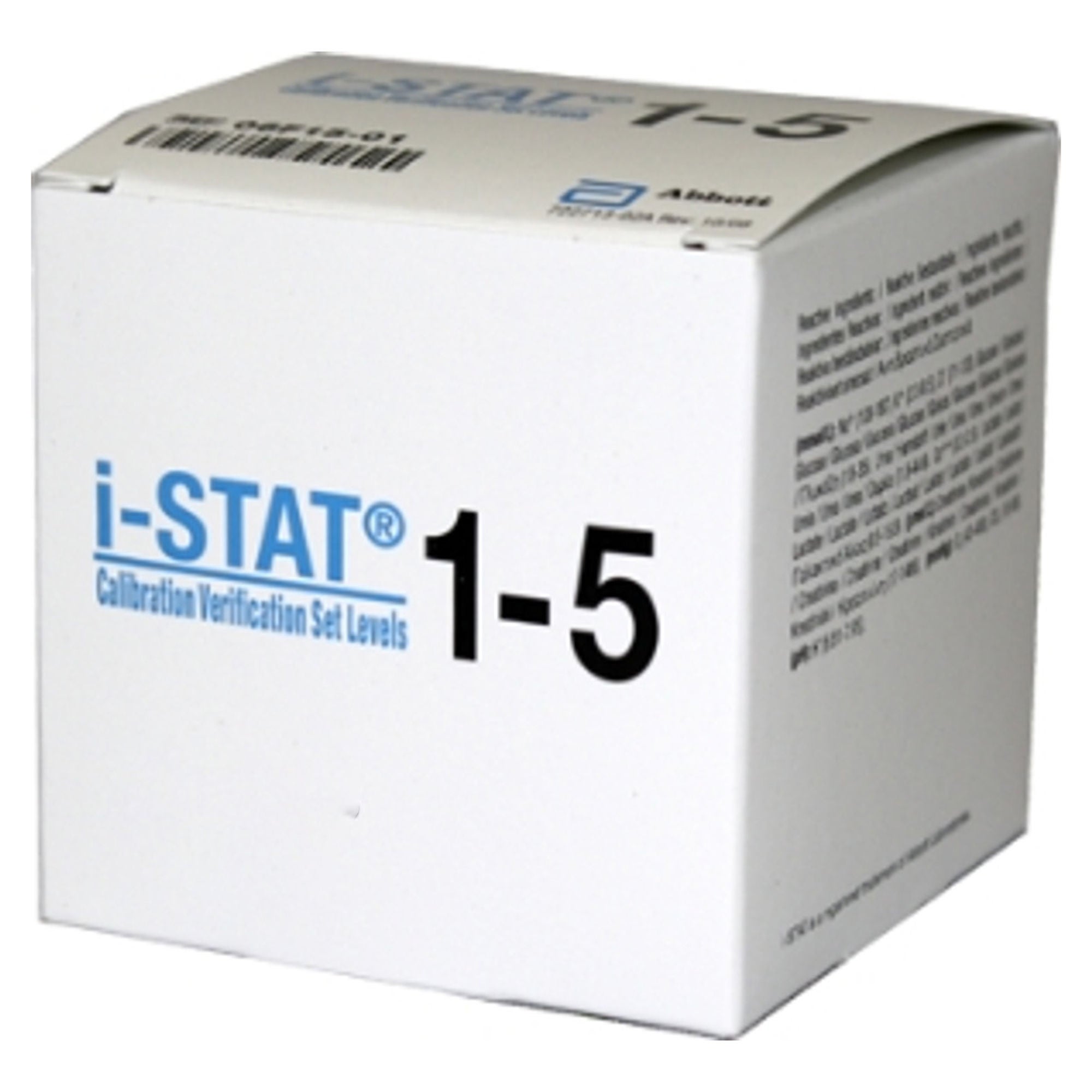 Calibration Verification Set i-STAT® 20 X 1.7 mL For i-STAT Point-of-Care Analyzers