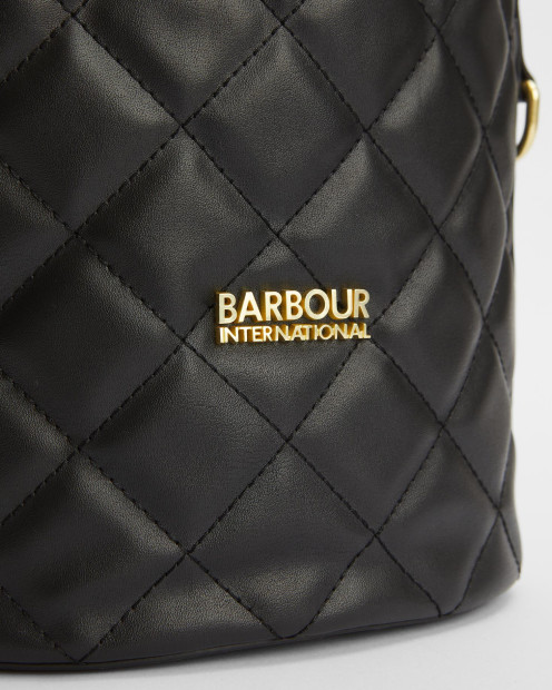 Quilted Bucket Bag Classic Black