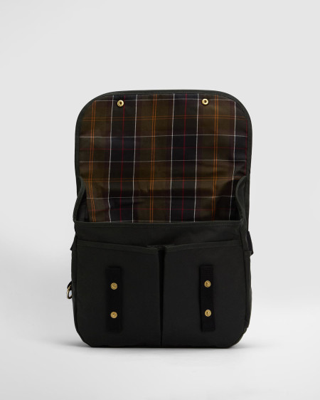 Borsa a tracolla Riever Field in tessuto cerato