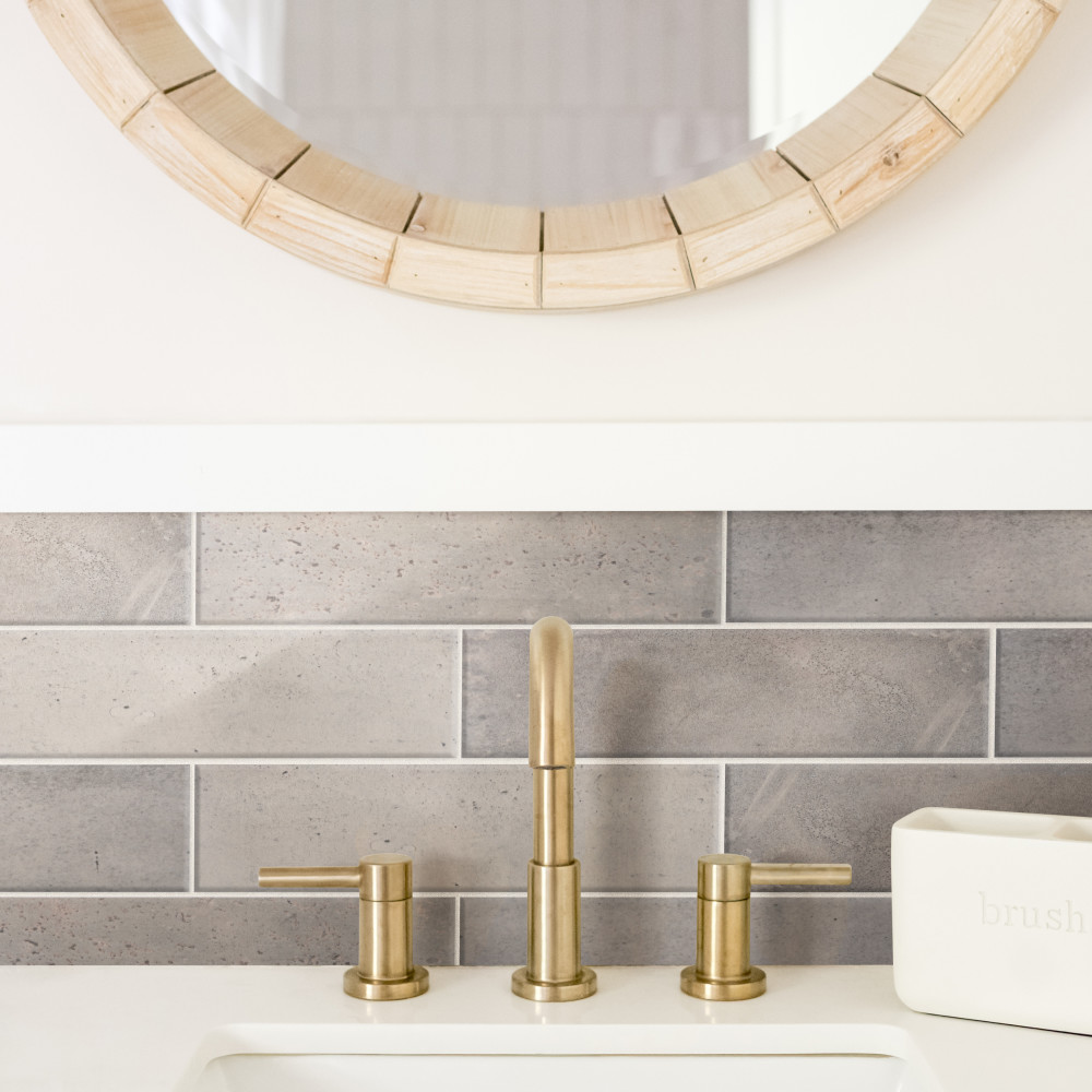Capri Brick Fumo 2-1/2 in. x 10 in. Porcelain Floor and Wall Tile