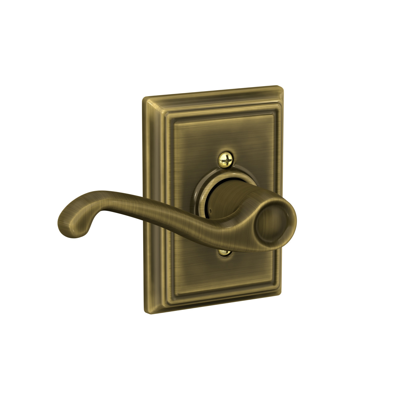 Flair Non-Turning (Dummy) Door Lever with Addison Trim