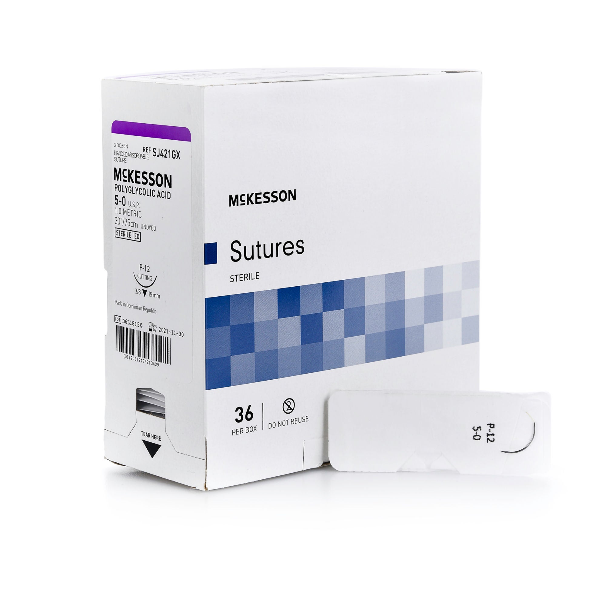 McKesson Suture with P-12 Needle