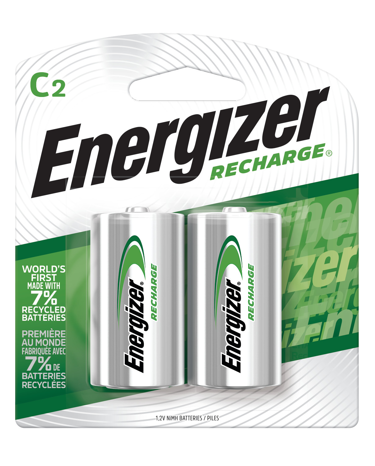 ENR Recharge C NiMh, 2pk  | NH35BP-2| 50616 |Energizer