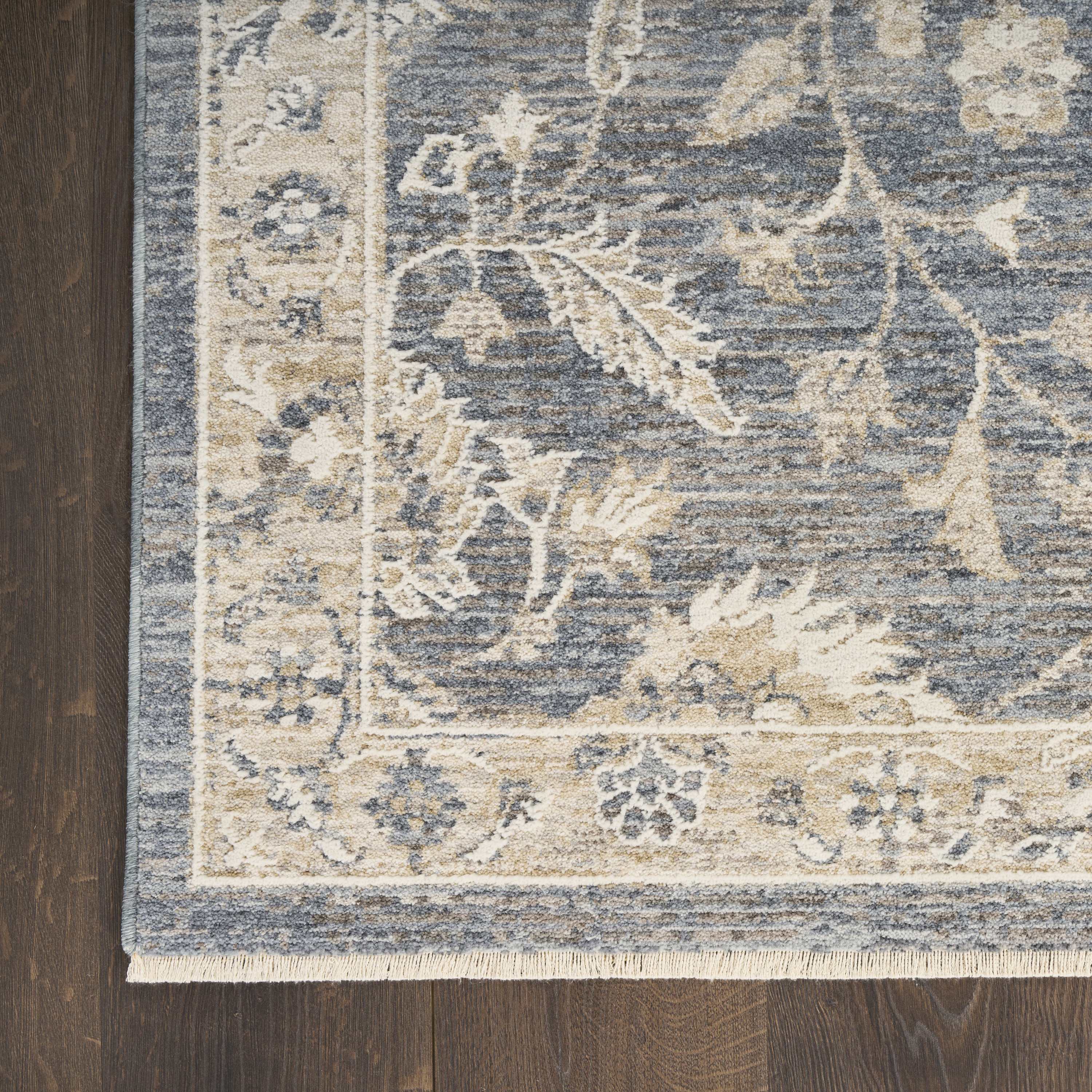 Nourison Retreat 7'10" x 10' Blue Vintage Indoor Rug
