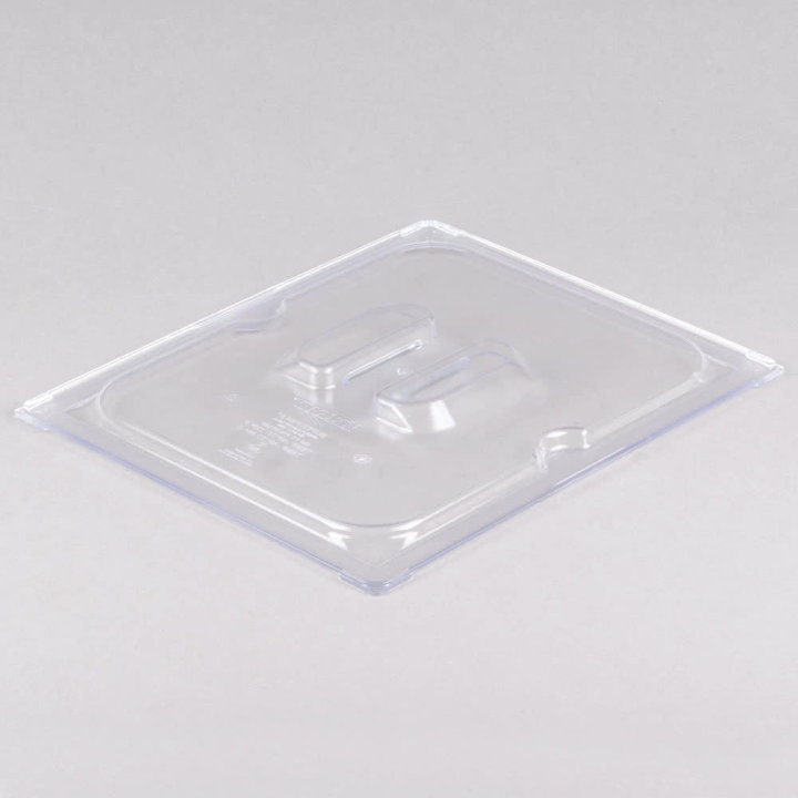 Half-size Super Pan® solid clear polycarbonate cover