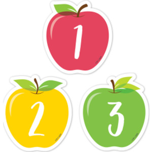 Apple Time Apples Calendar Days, 35 Pieces