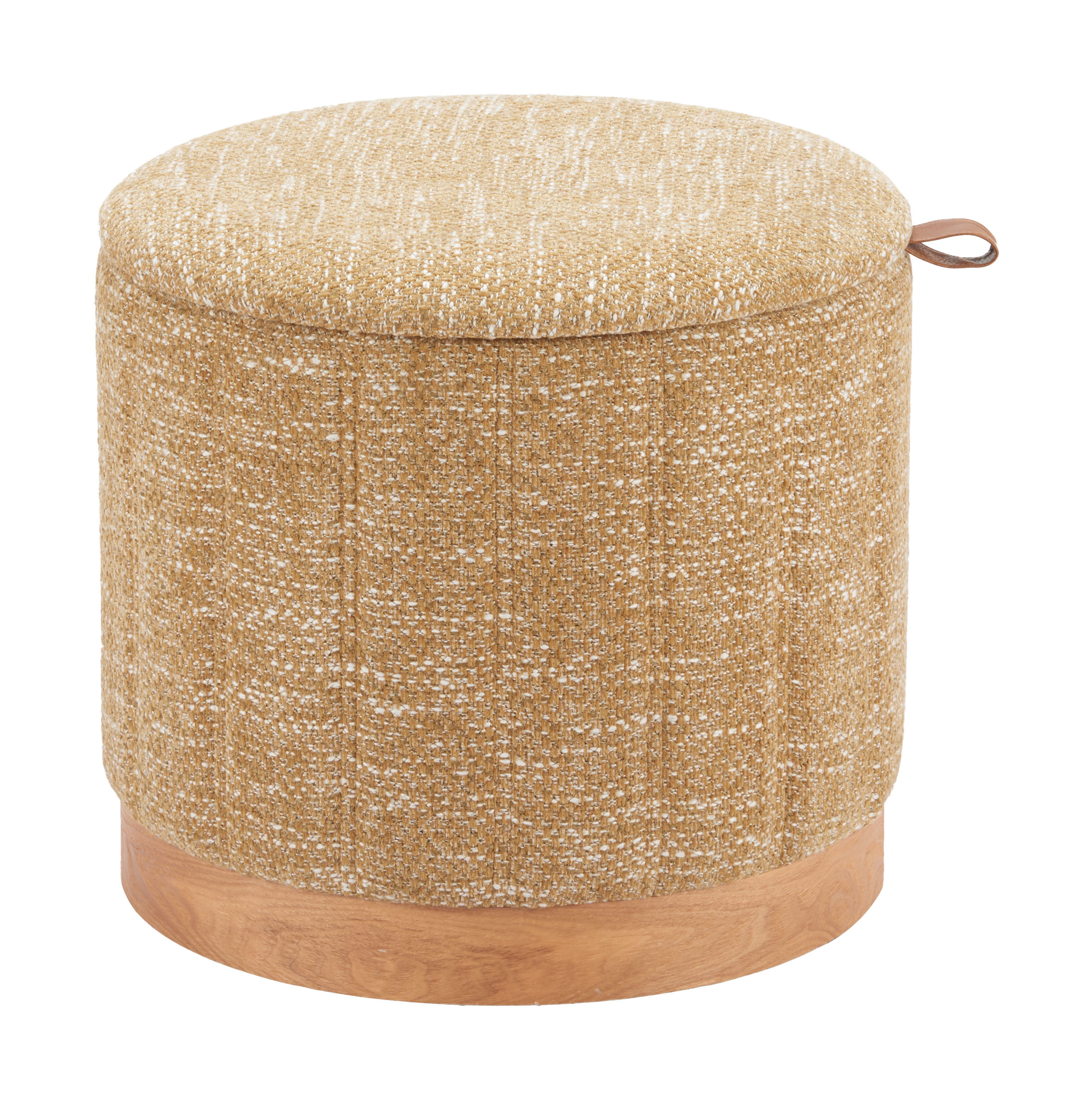 Fije Storage Ottoman Oat Yellow product image