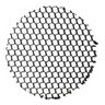 Trac-Master®, HCLBL Series, Hexagonal Cell Louver, 2 in. Dia., Black