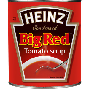heinz® big red® condensed tomato soup 3kg x 3 image