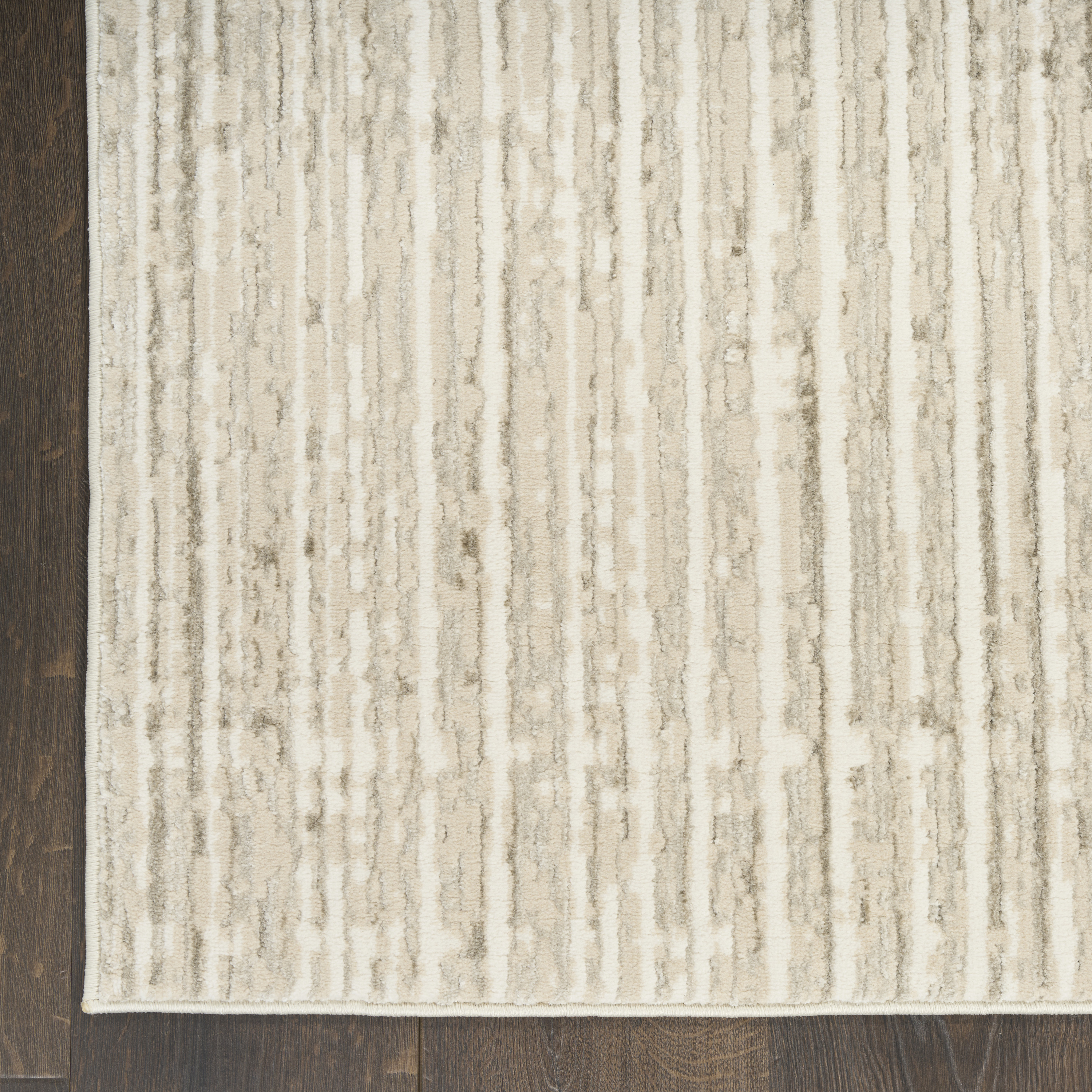 Nourison Soft Structure 5'3" x 7'3" Beige Modern Indoor Rug