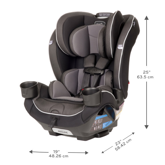 EveryKid 4-in-1 Convertible Car Seat Specifications