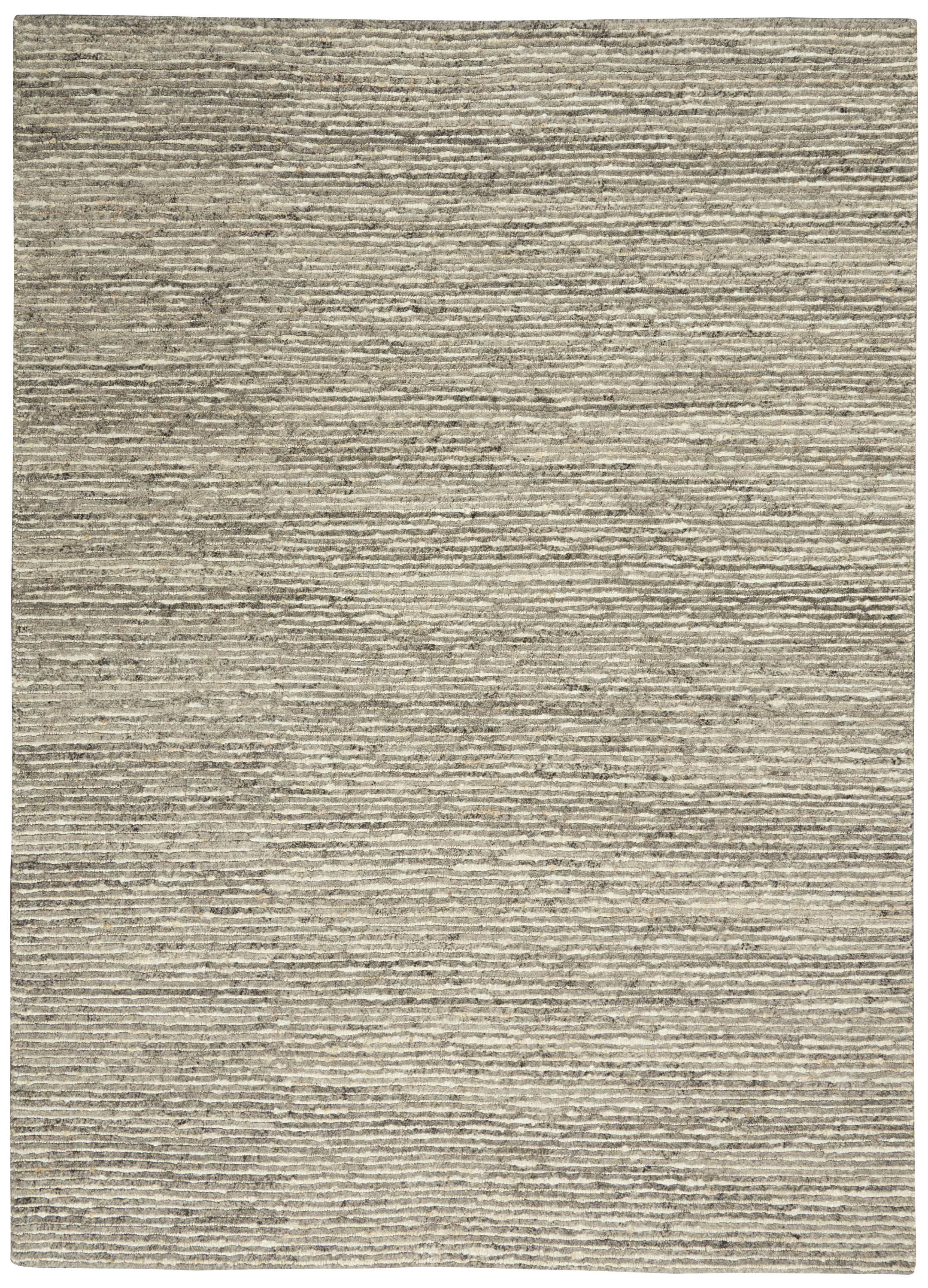 Calvin Klein Kathmandu 4' x 6' Grey Modern Indoor Rug