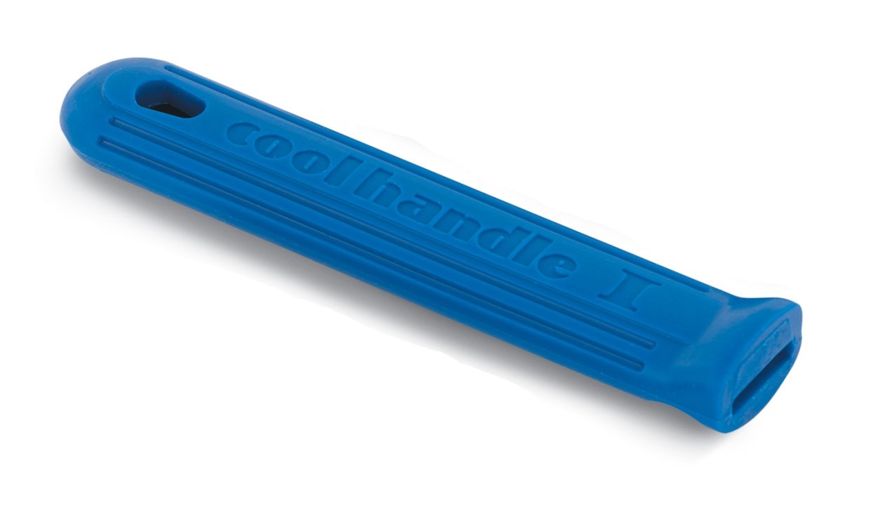 Large Cool Handle® replacement rubber grip sleeve in blue