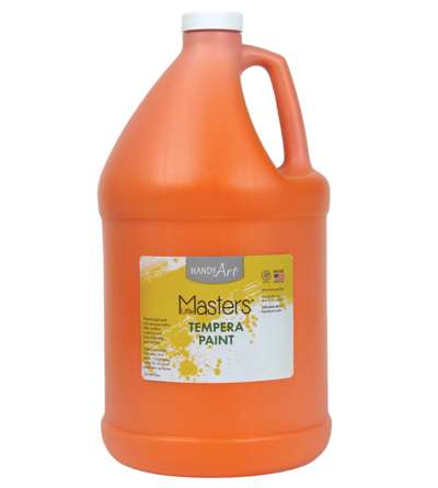 Little Masters® Tempera Paint, Gallon, Orange