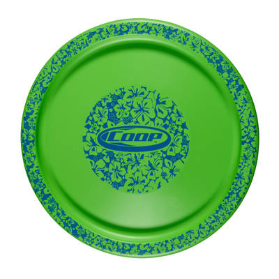 SwimWays Coop Hydro Skip Disc, Waterproof Disc, Skips on Water, Outdoor Games for Adults and Kids, Sports Equipment, Pool Party Games and Toys, Ages 5 and Up, Green
