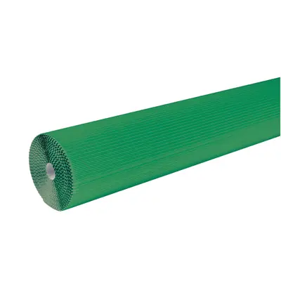 Corobuff Corrugated Paper, Emerald, 48" x 25', 1 Roll example 2