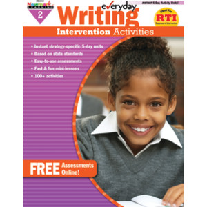Everyday Writing Intervention Activities, Grade 2