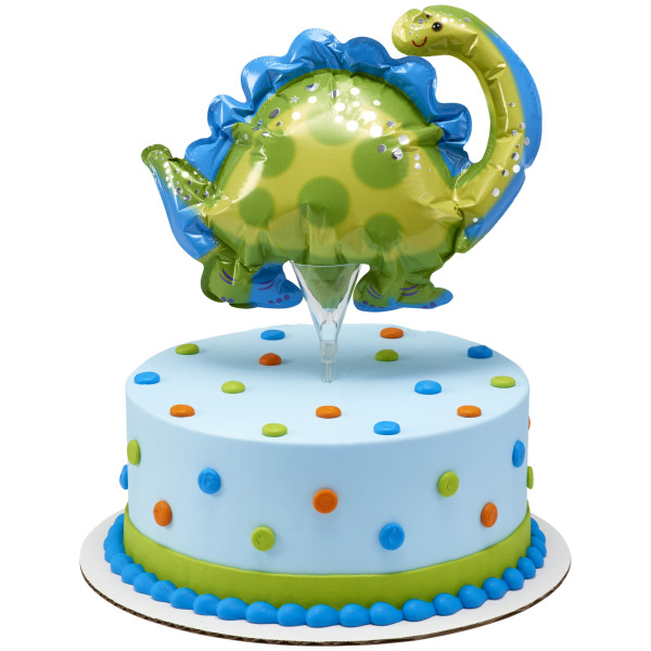 Inflatable Stegosaurus Anagram® Cake Pic