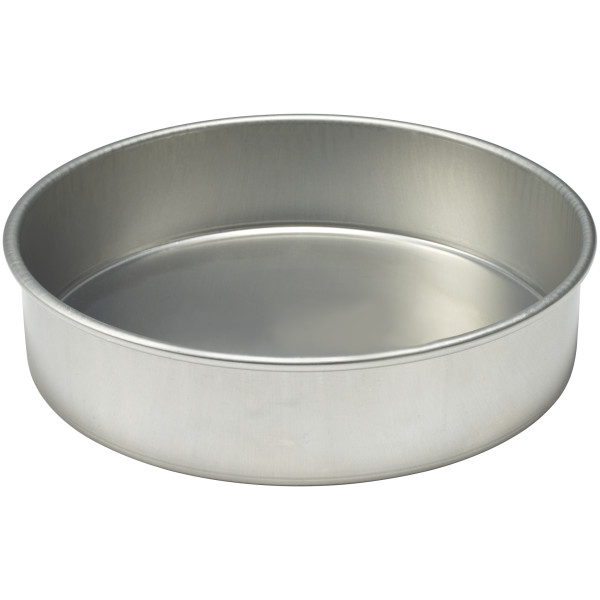 16 Gauge Round Aluminum 12"W x 3"H Pan