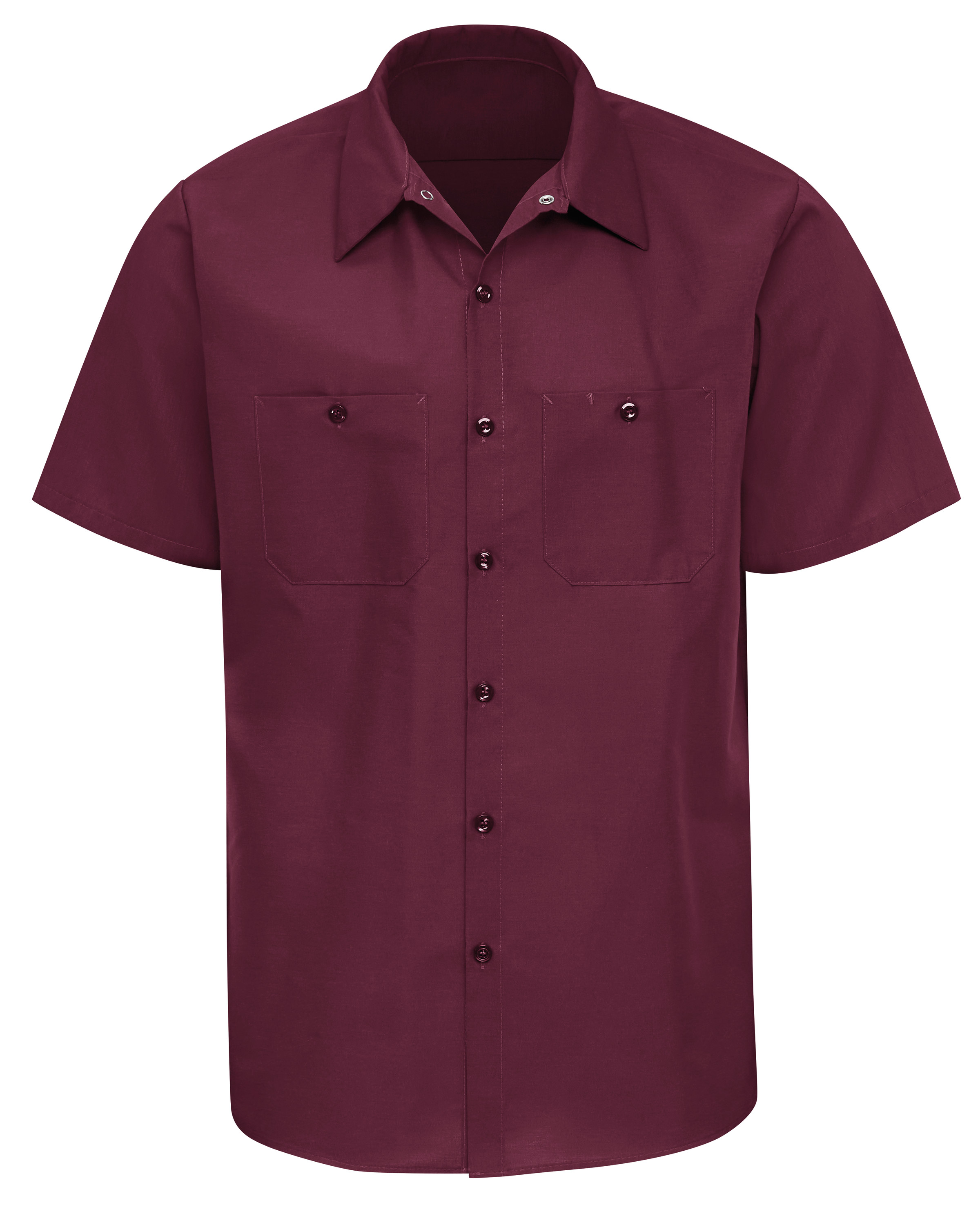Red Kap Men's Short Sleeve Industrial Work Shirt - Picture 11 of 84
