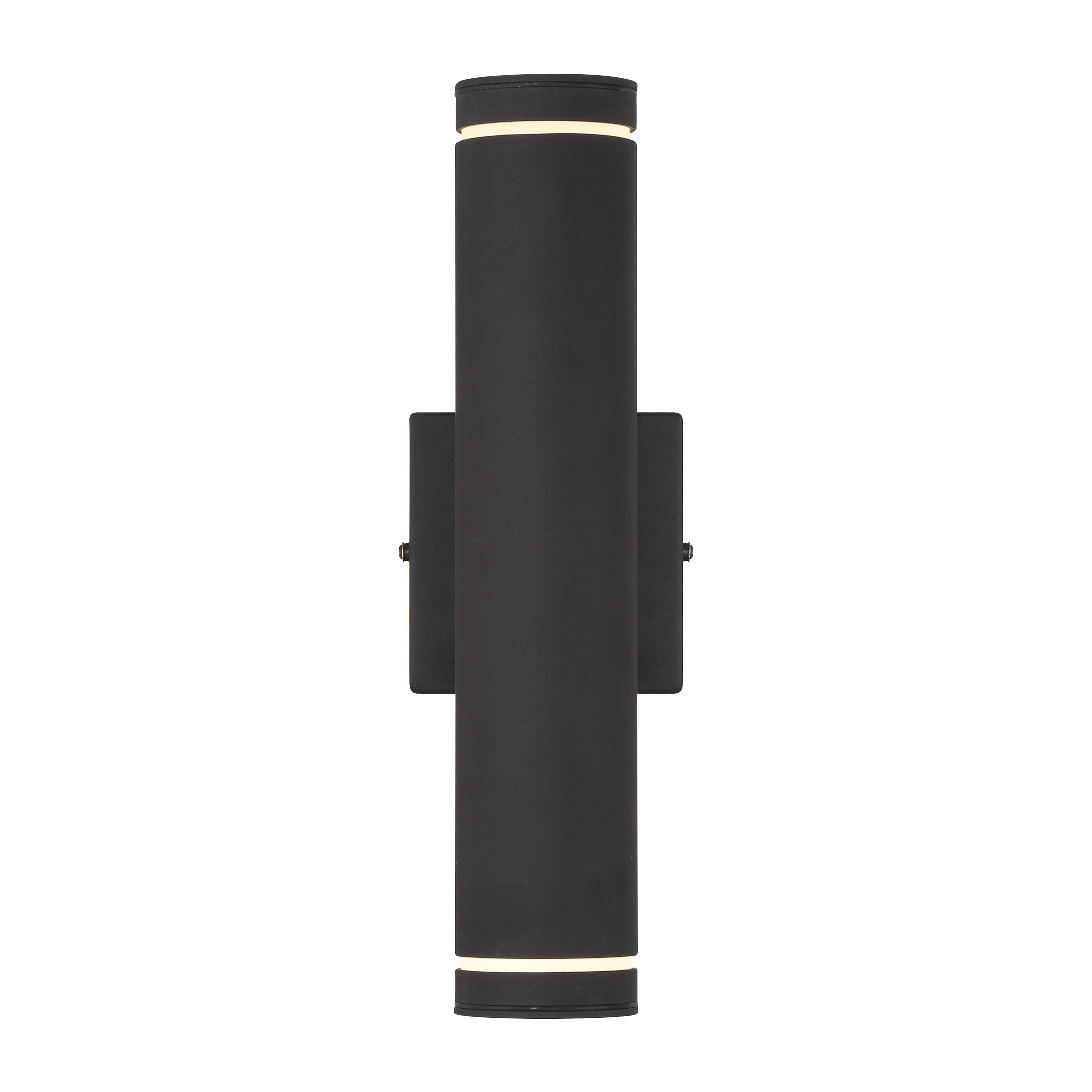 The Supotto outdoor wall sconce combines traditional styling with modern LED efficiency. Its compact 14" profile and frosted glass shade deliver 1040 lumens of warm, glare-free light while meeting ADA compliance standards. - alternate view