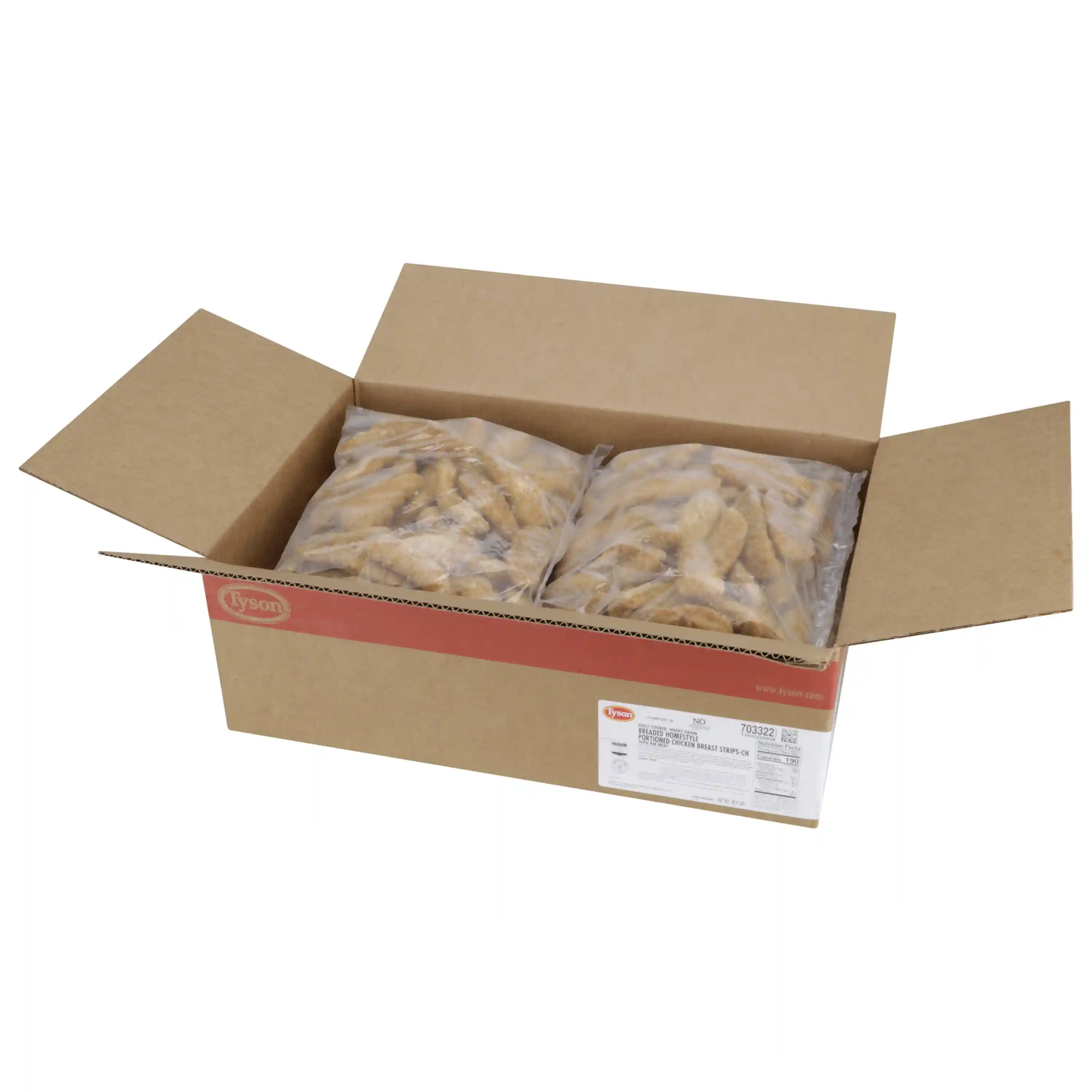 Tyson® Fully Cooked Whole Grain Breaded Homestyle MWWM Chicken Breast Strips, 1.5 oz._image_4