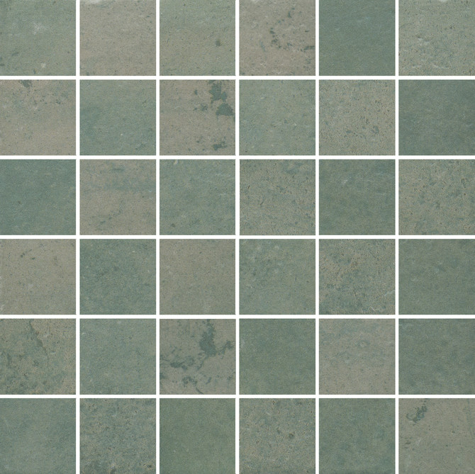 Tuscany Green 2×2 Mosaic Matte