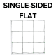 8'w x 8'h Flat Frame