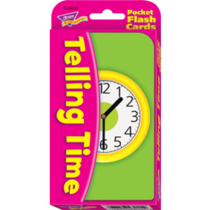 Telling Time Pocket Flash Cards