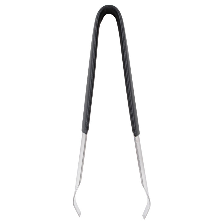 6-inch stainless steel pom tongs with Kool-Touch® handle