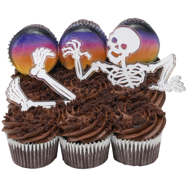 Spooky Skeleton Vertical Layon
