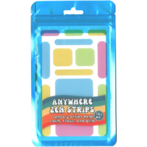 Zen Strips, Anywhere Zen, Bumpy Pastel, 13 Per Set, 6 Sets