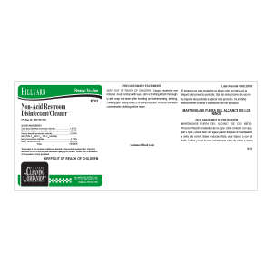 Label RTU 703 C2 Non Acid Disinf/Clnr