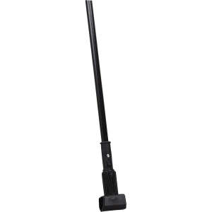 Carlisle, Vinyl Coated Metal Gripper Mop Handle, 60", Black