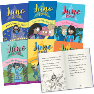 June Bloom, Decodable Chapter Books, Box Set, Vowel Sounds (Phase 5)