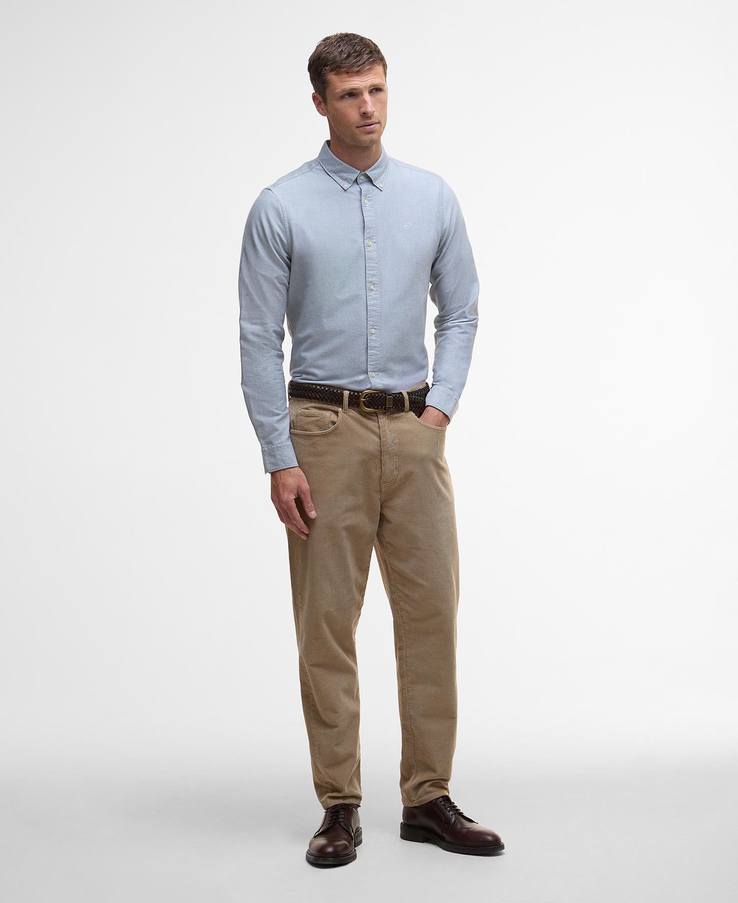 Oxford Tailored Long-Sleeved Shirt image number 1