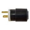 Select Spec™ Straight Blade Plug, 15A, 125V, 2P3W, NEMA 5-15P, Black/White