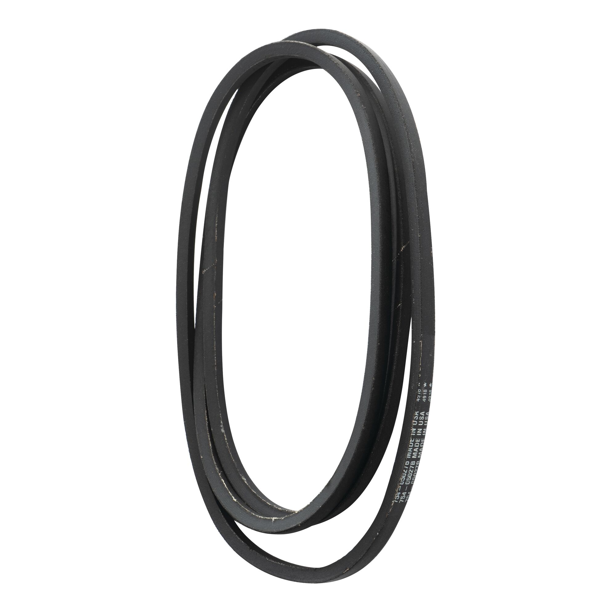 Right profile of 42 inch 46 inch 50 inch and 54 inch transmission drive belt.
