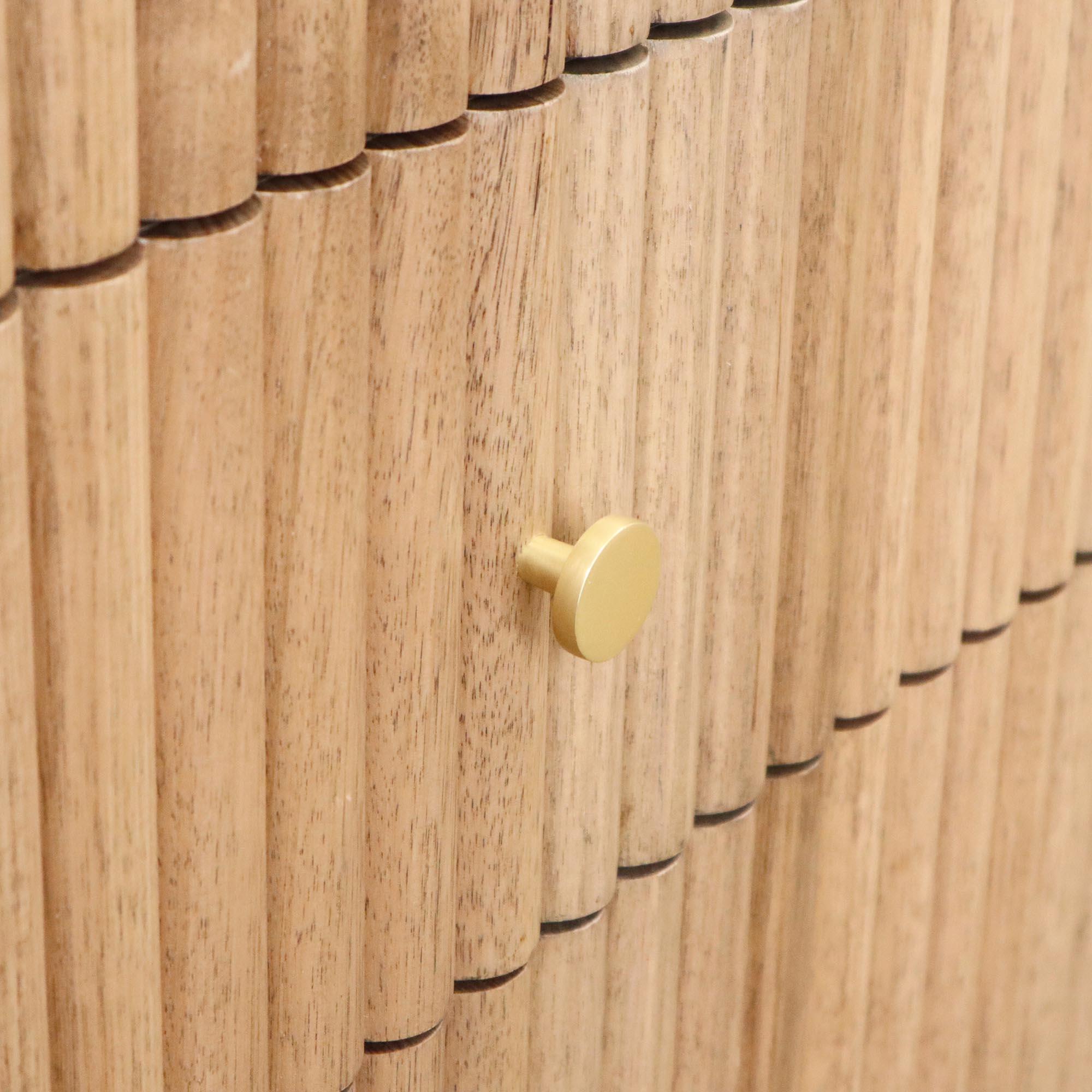 Detail image of the  Clifton Tallboy (4 Drawer), Smoked Oak from Forty Winks