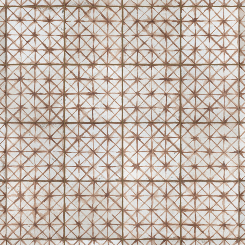 Kings Temple Oxide 17.63x17.63 Square Ceramic Floor and Wall Digital Pattern