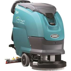 Tennant, T291 w/ Self Propel, 130AH Wet Batteries, and  ec-H2O NanoClean®, 20", Disc, Walk Behind Floor Scrubber