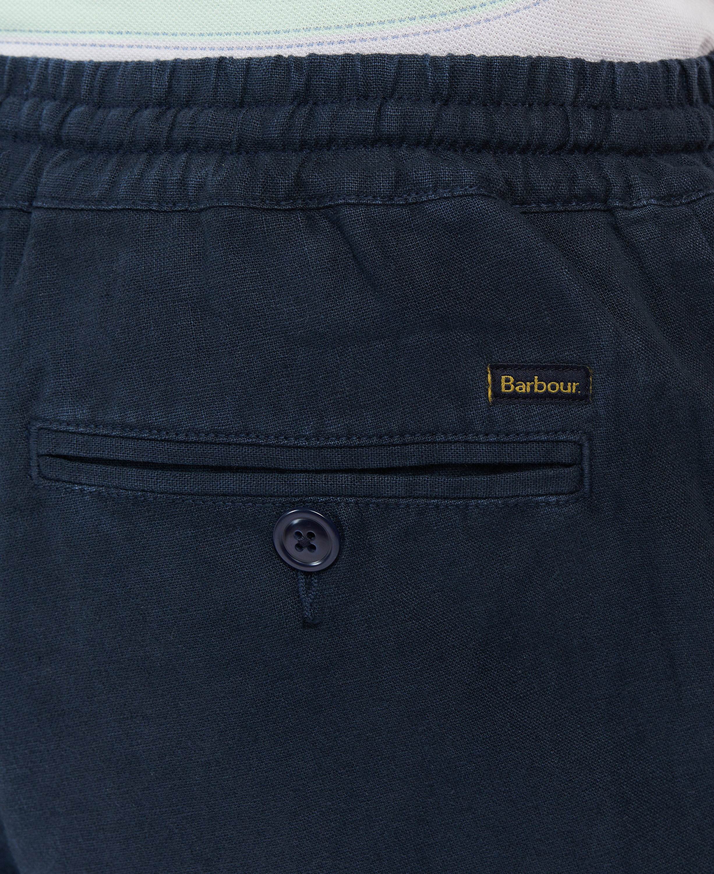 Linen Cotton Mix Short image number 3