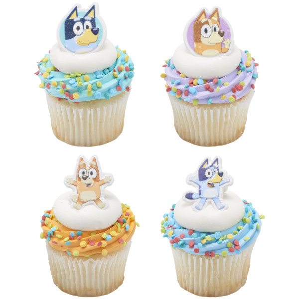 Bluey So Much Fun Cupcake Rings