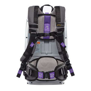 ProTeam, GoFit 6 Cordless 4Ah w/ ProBlade Hard Surface & Carpet Floor Tool Kit, 14", Backpack Vacuum