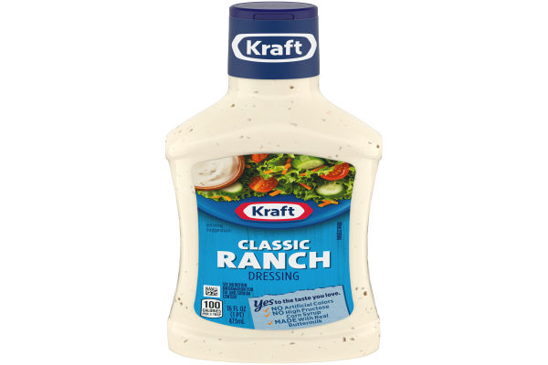 Kraft Classic Ranch Dressing, 16 fl oz Bottle - My Food and Family