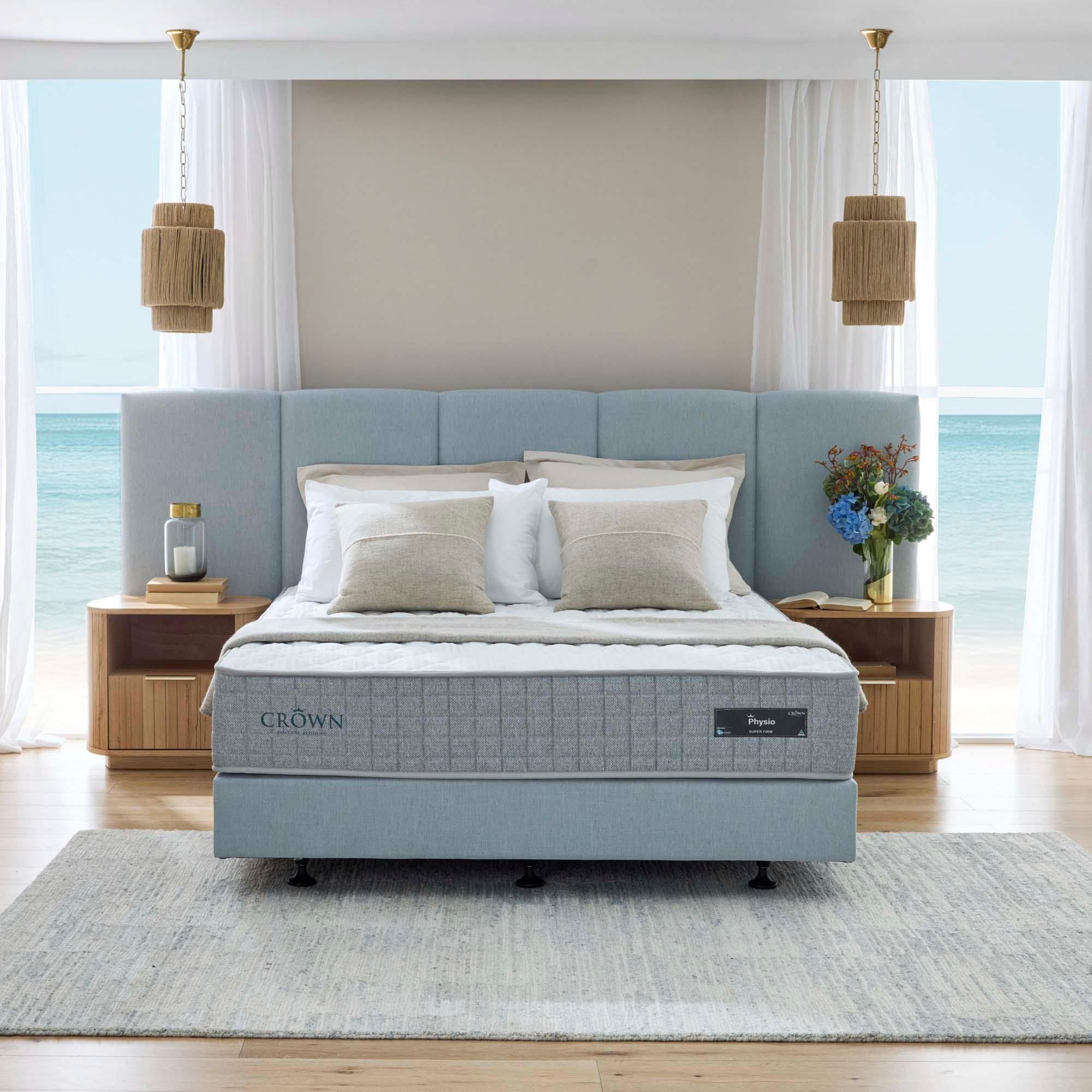 Lifestyle image of the  Crown Posture Bedding Physio Mattress, Super Firm from Forty Winks