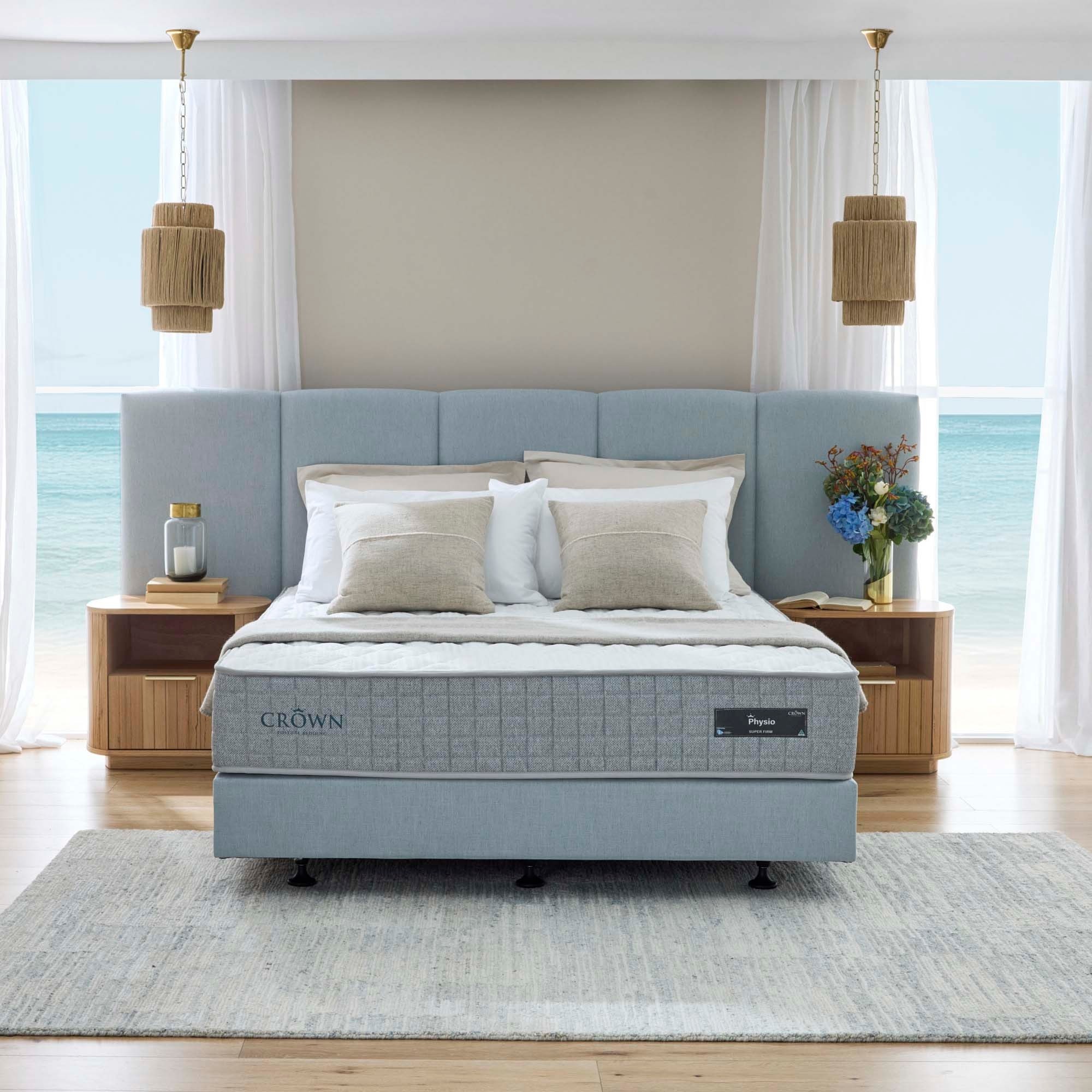 Lifestyle image of the Crown Posture Bedding Physio Mattress, Super Firm from Forty Winks