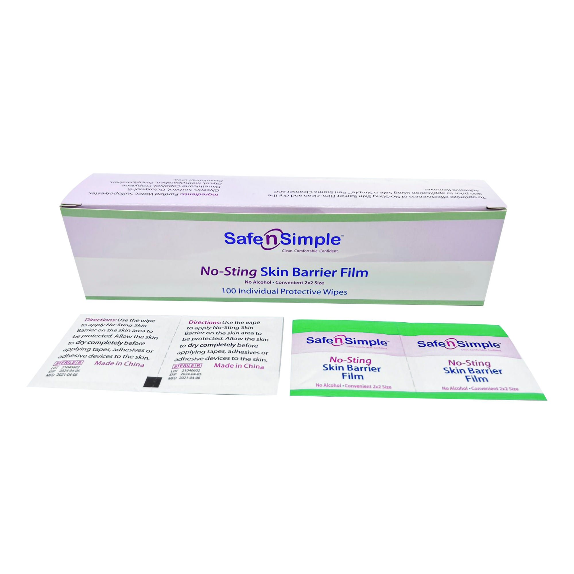 Safe n Simple™ Barrier Wipe